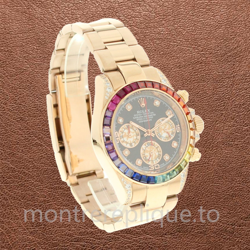 Rolex Daytona 116598RBOW Pour des hommes 40mm Cadran noir - Image 3
