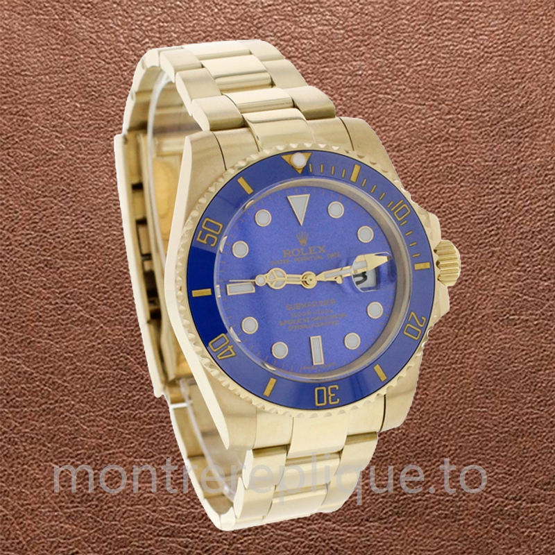 Rolex Submariner Pour des hommes 116618LB 40mm Ton d'or Cadran noir - Image 3