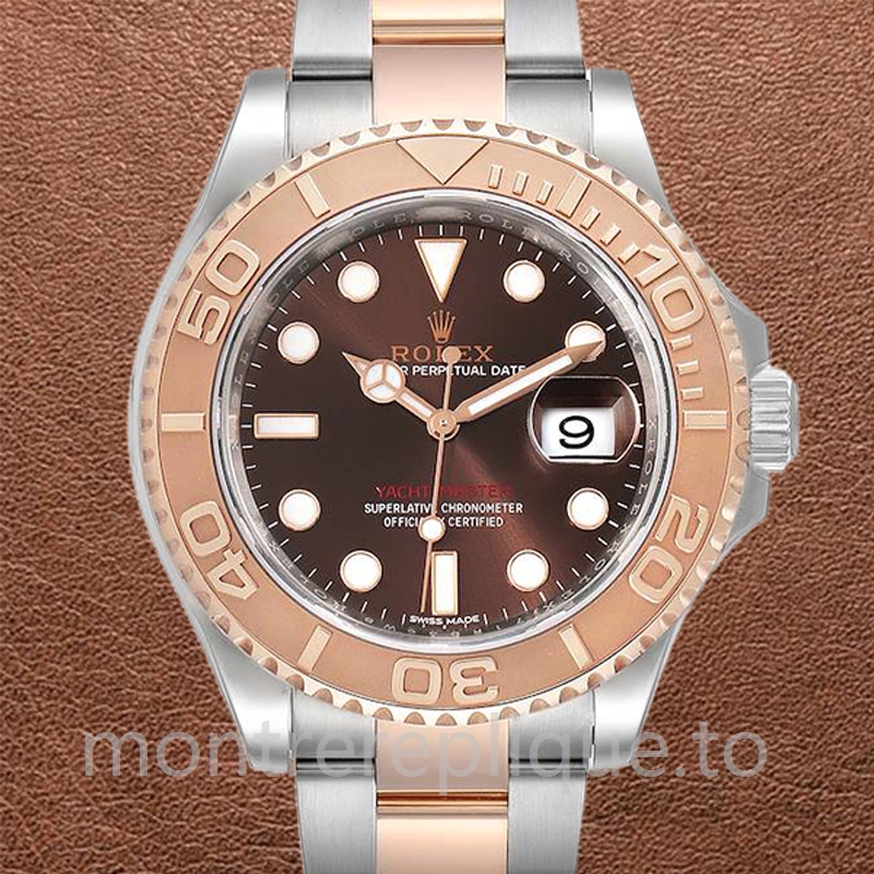 Rolex Yacht-master Pour des hommes 40mm 116621-78801 Argenté Bracelet Huître