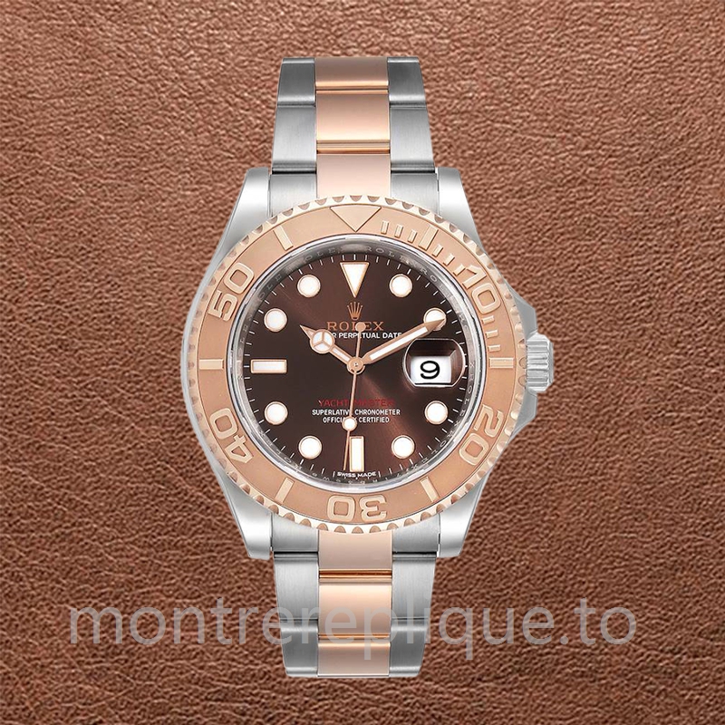 Rolex Yacht-master Pour des hommes 40mm 116621-78801 Argenté Bracelet Huître - Image 2