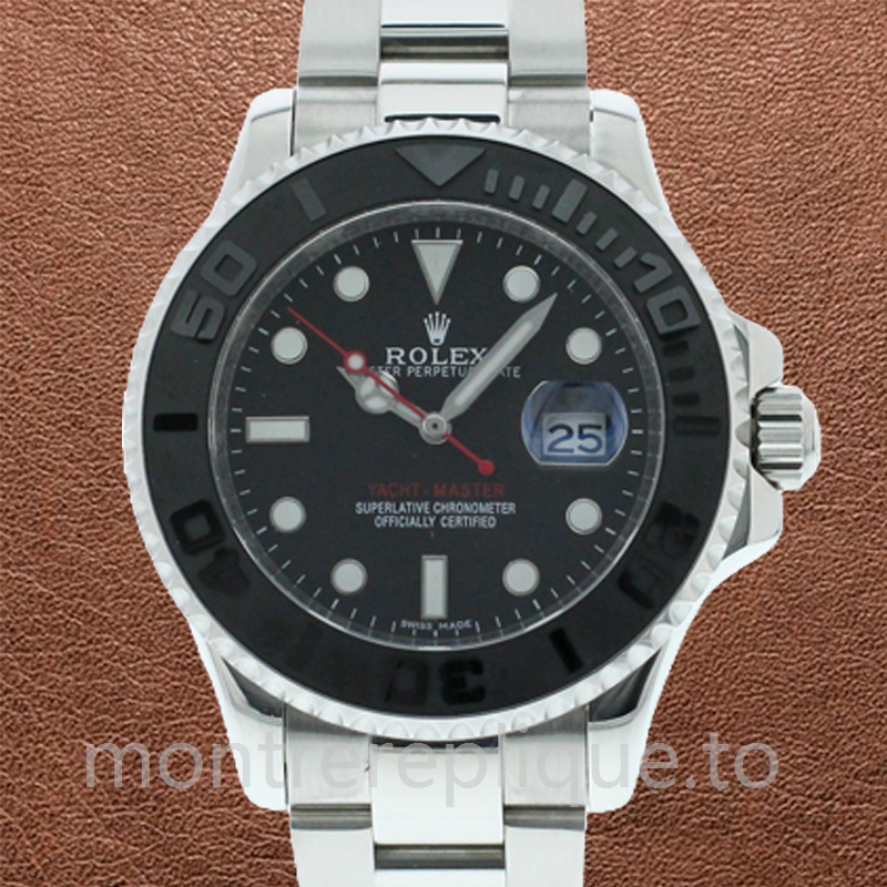Rolex Yacht-master 40mm 116622BKSO Pour des hommes Automatique Argenté