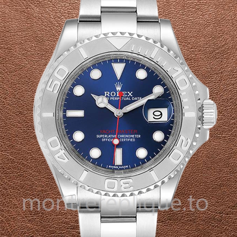 Rolex Yacht-master 116622BLSO Pour des hommes 40mm Cadran bleu Argenté