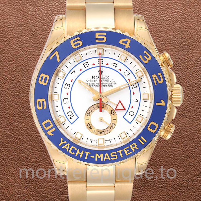 Rolex Yacht-master Pour des hommes 44mm 116688-78218 Ton d'or