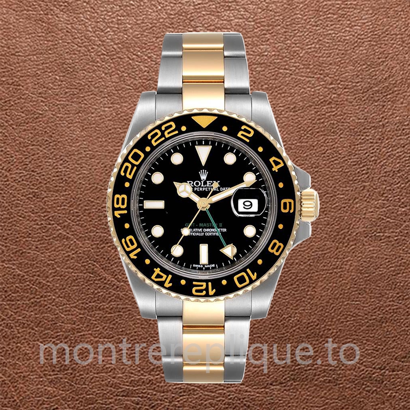 Rolex Gmt Master 40mm 16713BKSO-1 Pour des hommes Bracelet Huître - Image 2