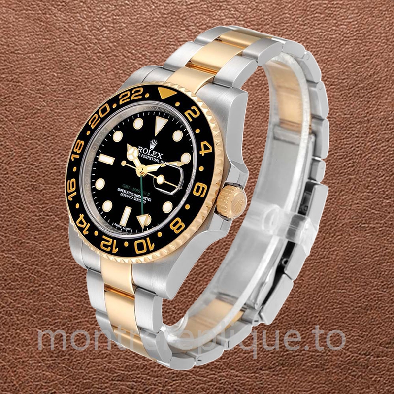 Rolex Gmt Master 40mm 16713BKSO-1 Pour des hommes Bracelet Huître - Image 3