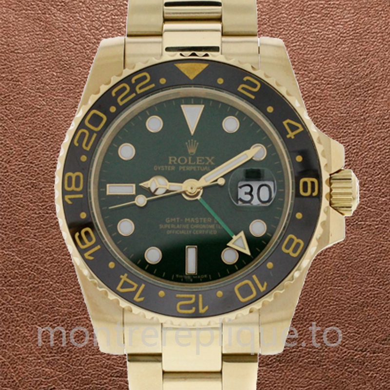 Rolex Gmt Master 116718GRSO 40mm Pour des hommes Cadran vert