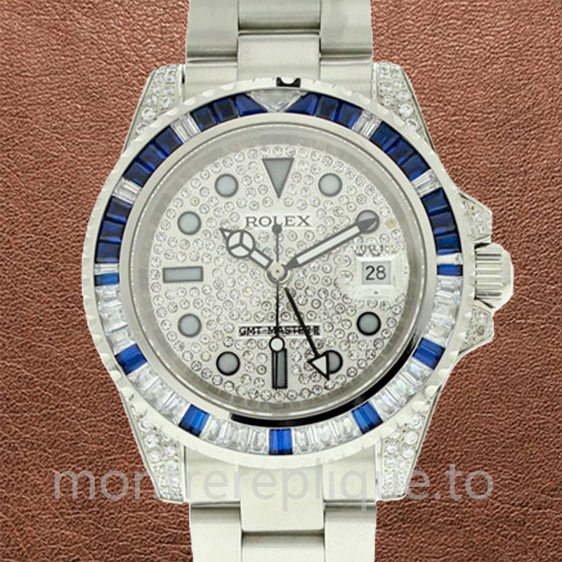 Rolex Gmt Master 40mm 116759sa-78209 Pour des hommes Argenté