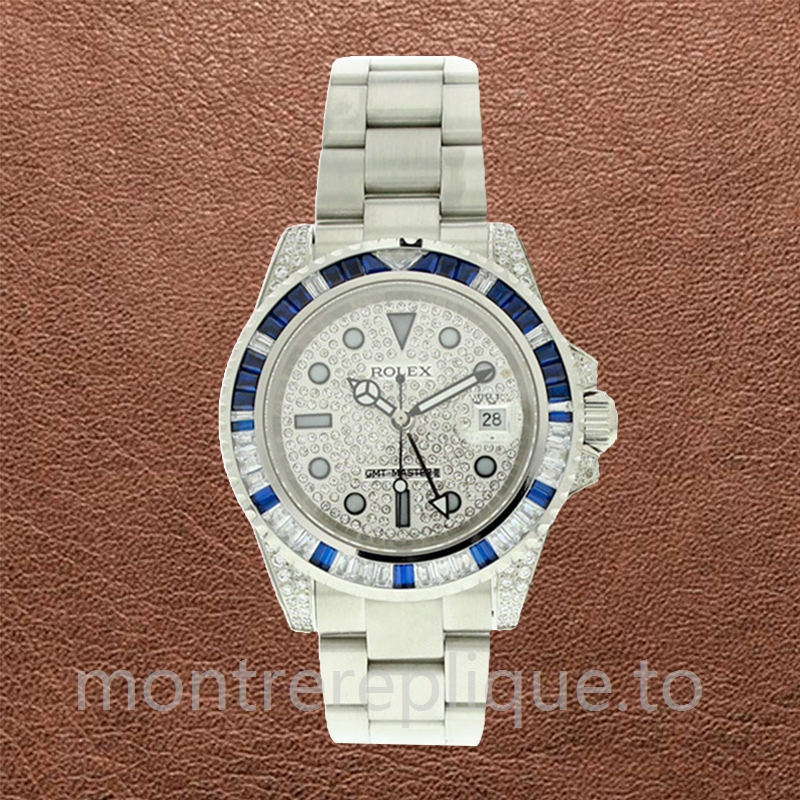 Rolex Gmt Master 40mm 116759sa-78209 Pour des hommes Argenté - Image 2