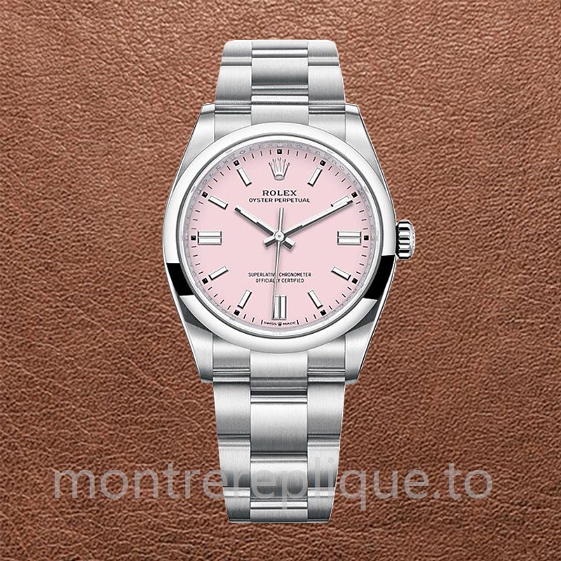 Rolex Oyster Perpetual m126000-0008 36mm Unisexe Cadran rose - Image 2