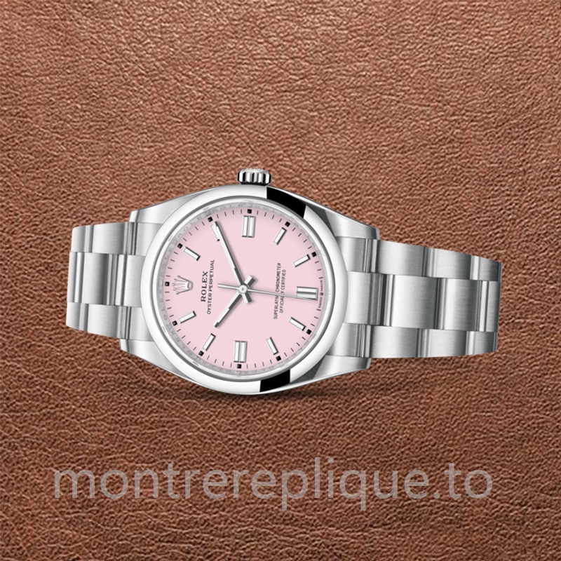 Rolex Oyster Perpetual m126000-0008 36mm Unisexe Cadran rose - Image 3