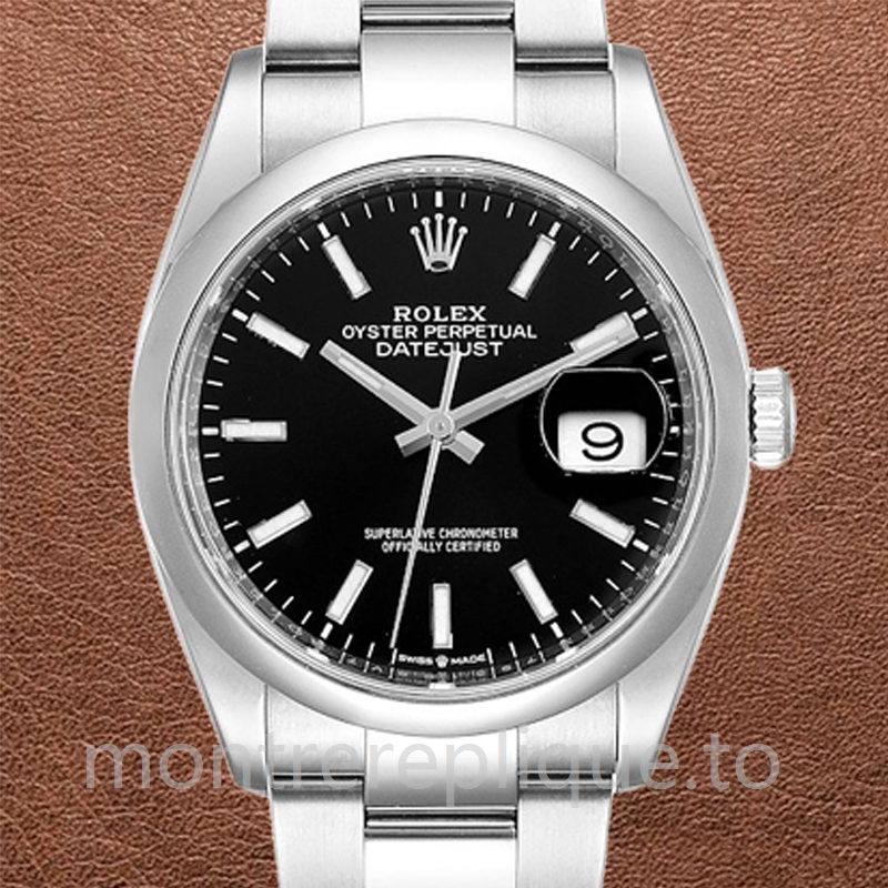 Rolex Datejust m126200-0004 36mm Pour des hommes Bracelet Huître Regardez
