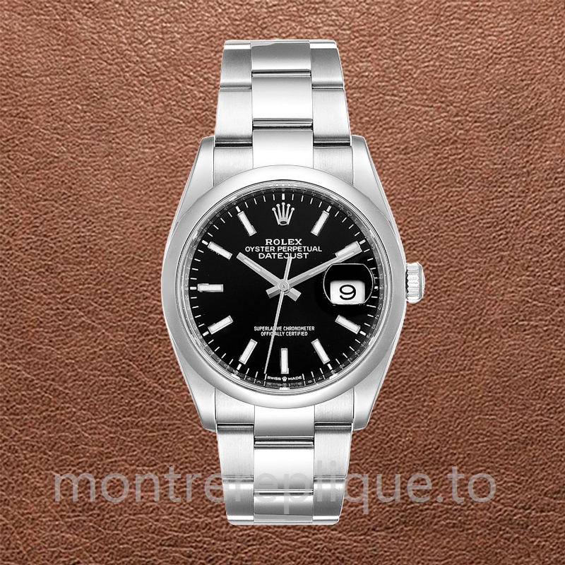 Rolex Datejust m126200-0004 36mm Pour des hommes Bracelet Huître Regardez - Image 2