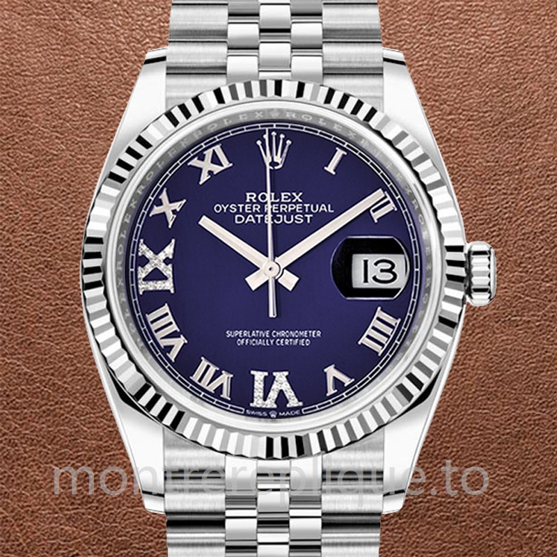 Rolex Datejust Dames 36mm m126234-0021 Bracelet Jubilé Regardez