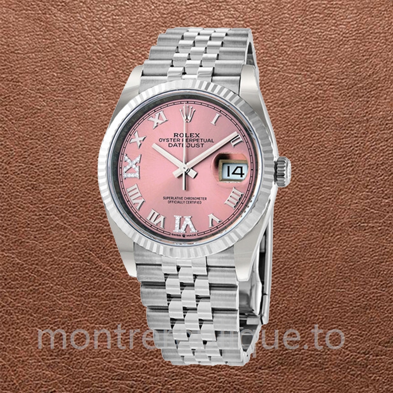 Rolex Datejust 36mm Dames m126234-0031 Cadran rose - Image 2