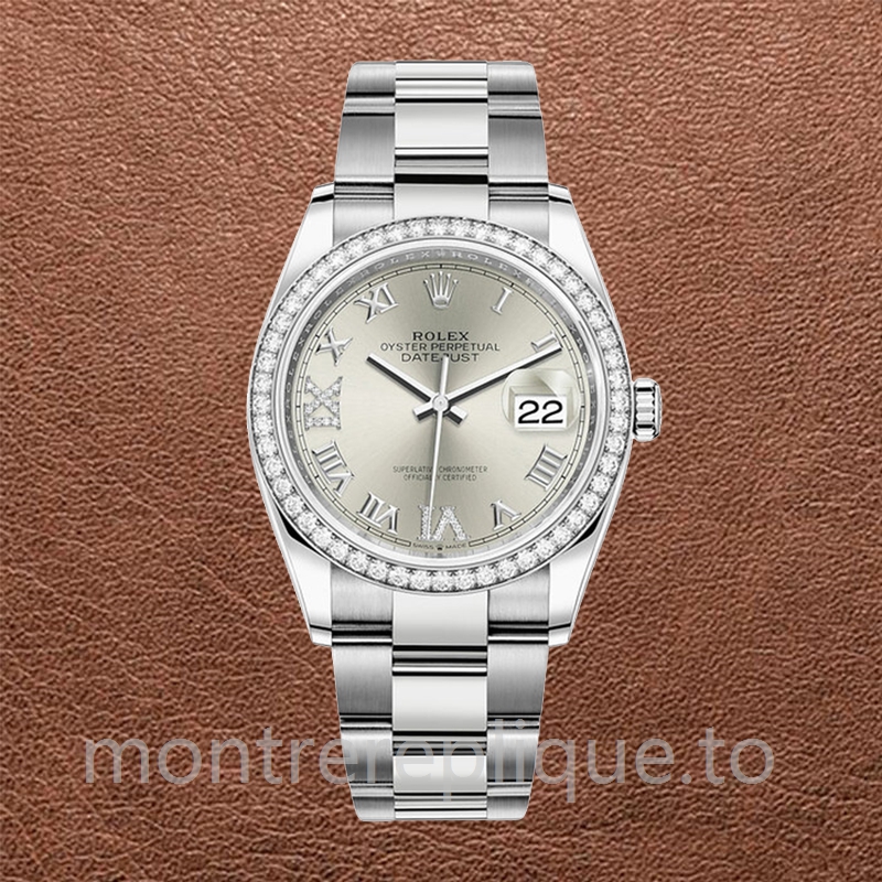 Rolex Datejust 36mm Dames m126234-0030 Argenté - Image 2