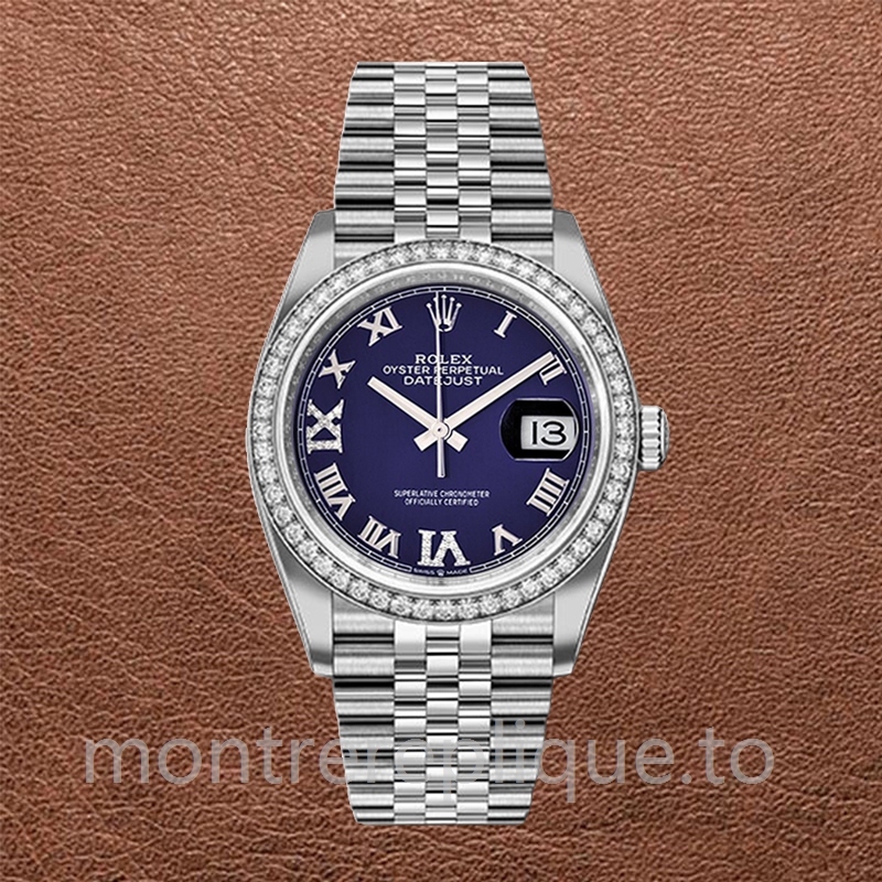 Rolex Datejust m126284rbr-0013 36mm Dames Automatique Argenté - Image 2