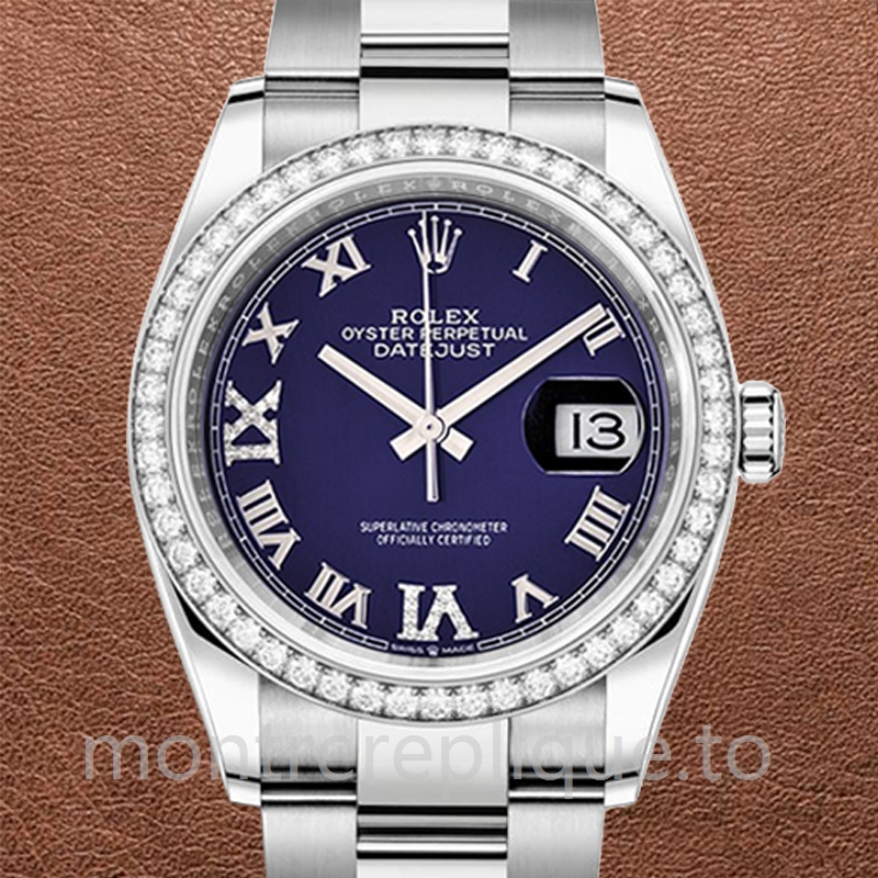 Rolex Datejust Dames 36mm m126284rbr-0014 Argenté