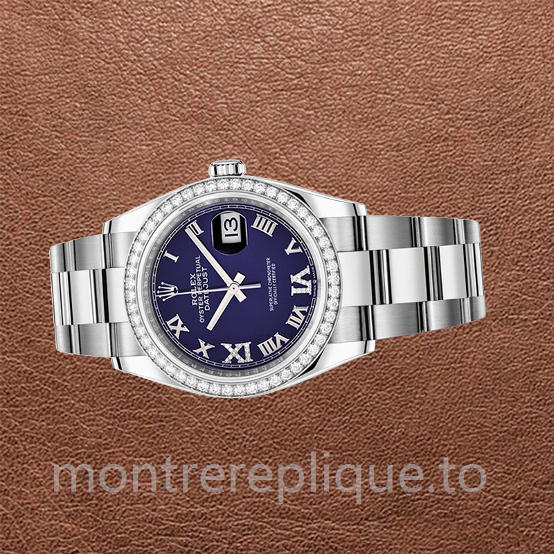 Rolex Datejust Dames 36mm m126284rbr-0014 Argenté - Image 3