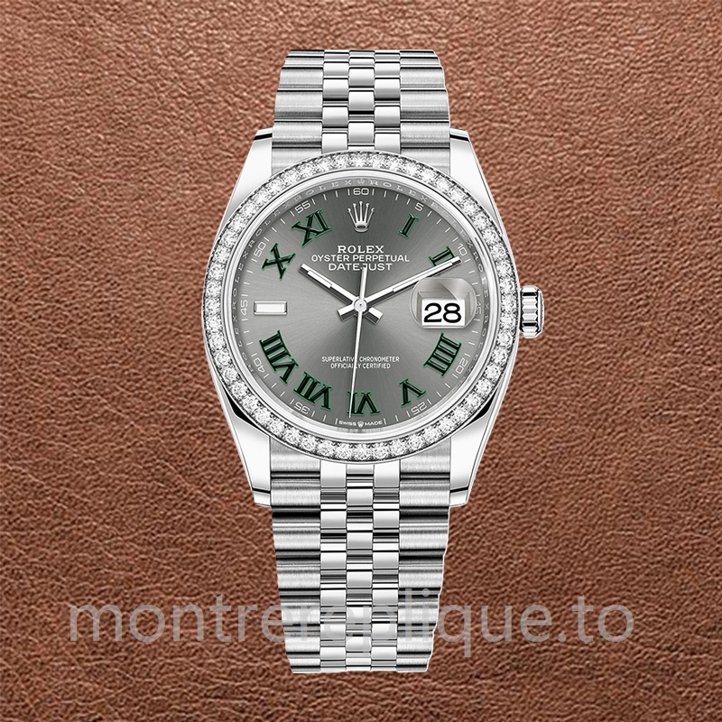 Rolex Datejust Dames m126284rbr-0037 36mm Regardez - Image 2