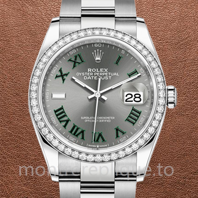 Rolex Datejust m126284rbr-0038 Dames 36mm Argenté