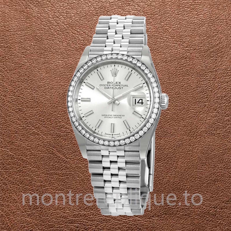 Rolex Datejust 36mm m126284rbr-0005 Dames Argenté - Image 2