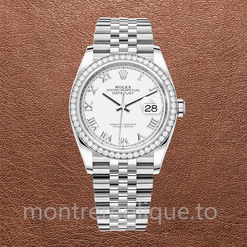 Rolex Datejust 36mm m126284rbr-0017 Dames Bracelet Jubilé - Image 2