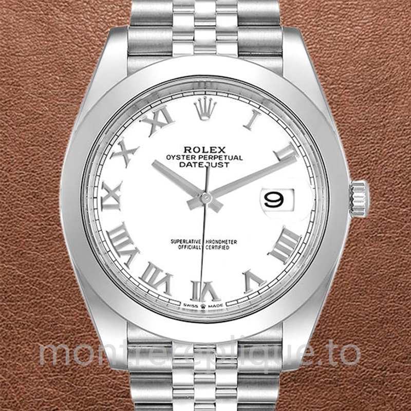 Rolex Datejust 41mm m126300-0016 Pour des hommes Bracelet Jubilé Regardez