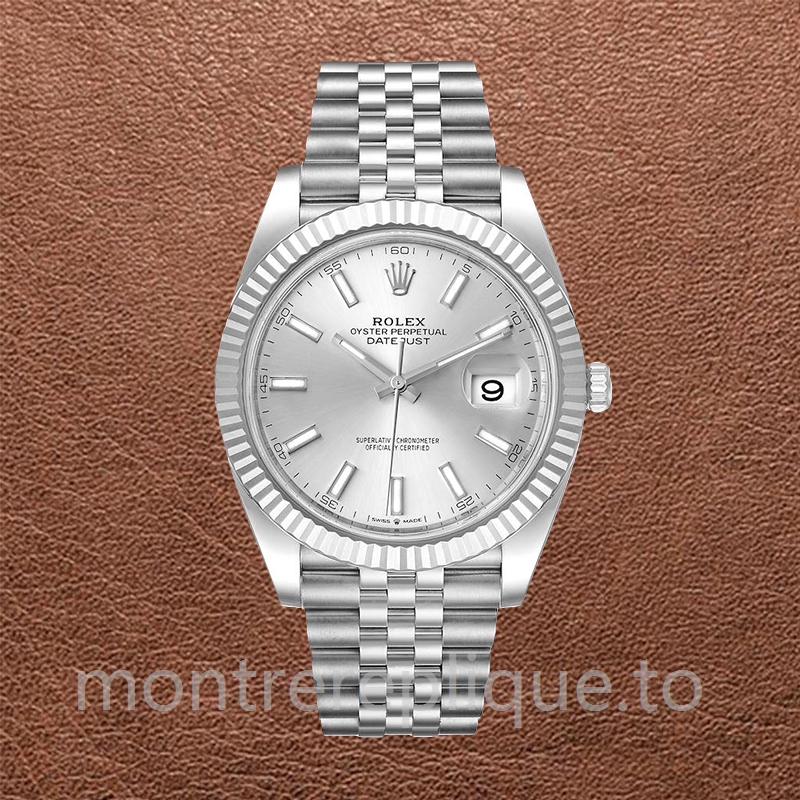 Rolex Datejust 126334SSJ 41mm Pour des hommes Argenté - Image 2