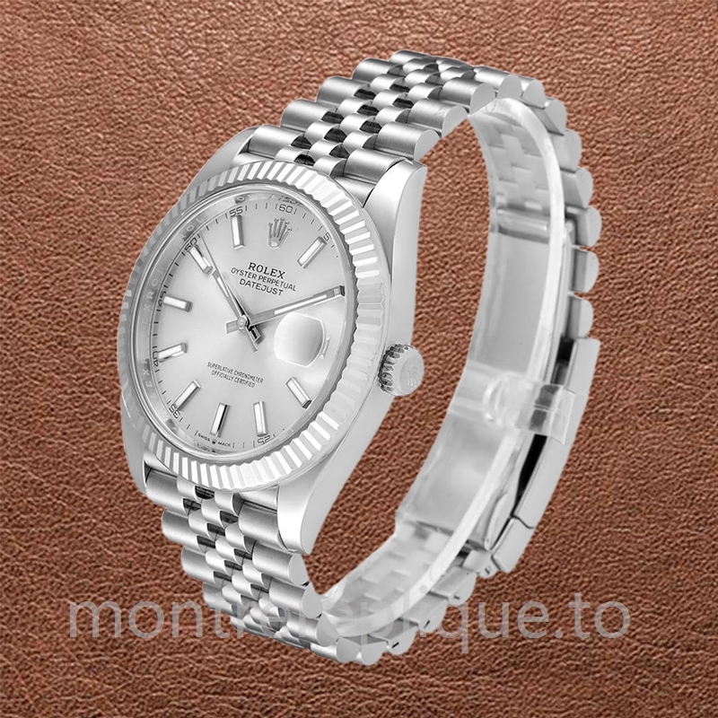 Rolex Datejust 126334SSJ 41mm Pour des hommes Argenté - Image 3