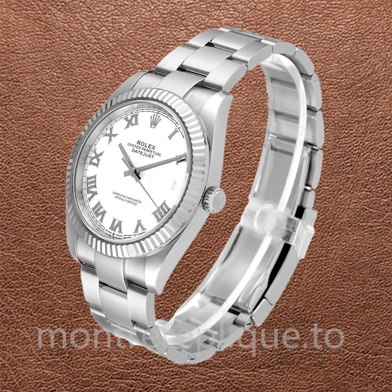 Rolex Datejust Pour des hommes 126334WRO 41mm Argenté - Image 3