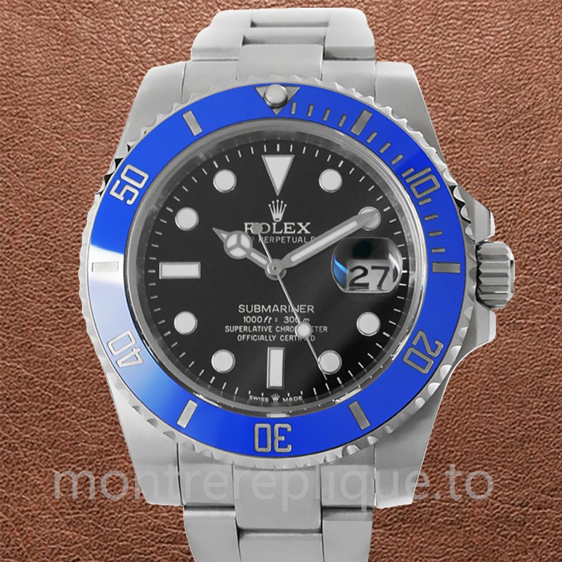 Rolex Submariner Pour des hommes m126619lb-0003 40mm Cadran noir