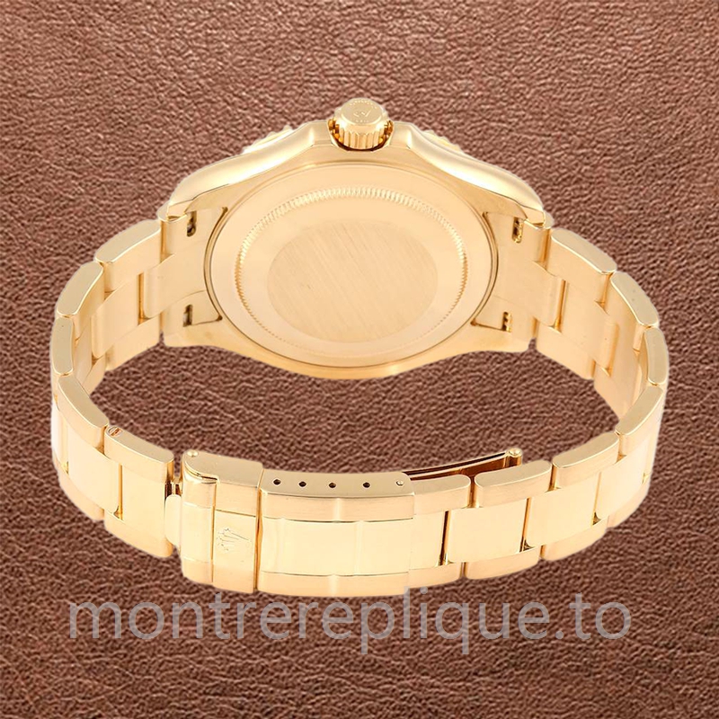 Rolex Yacht-master 40mm Pour des hommes 16628WSO Cadran blanc Bracelet Huître - Image 4