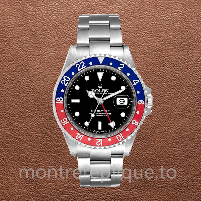 Rolex Gmt Master Ii 16710PEPSI Pour des hommes 40mm Automatique Argenté - Image 2