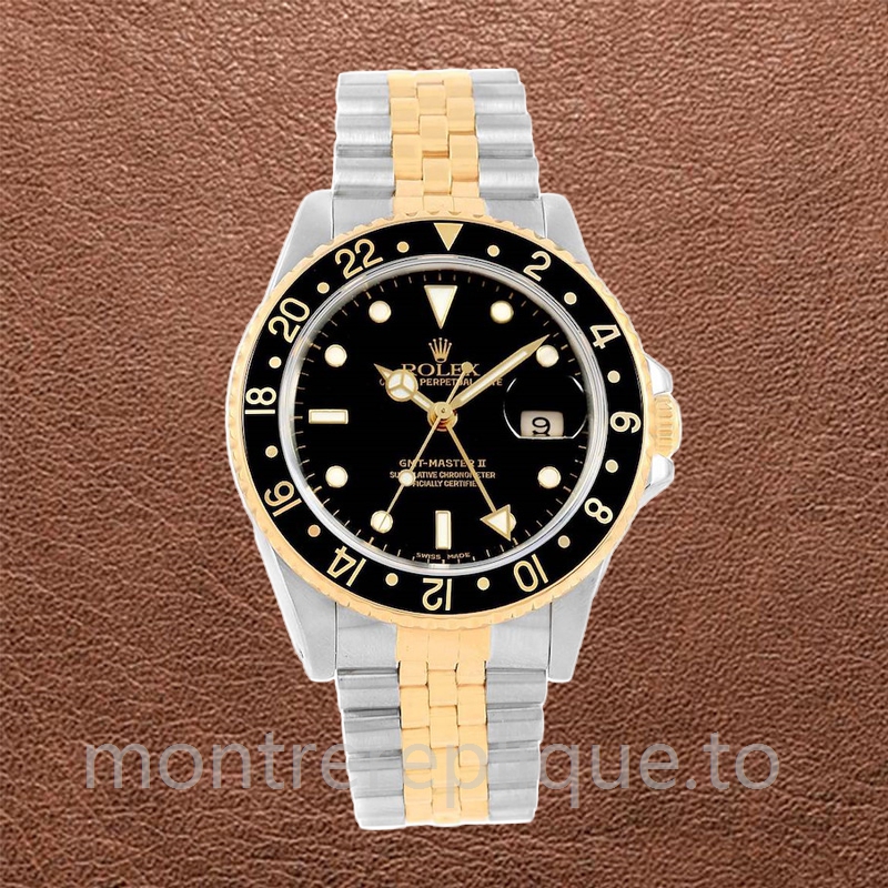 Rolex Gmt Master Pour des hommes 16713BKSJ-1 40mm Bracelet Jubilé Automatique - Image 2