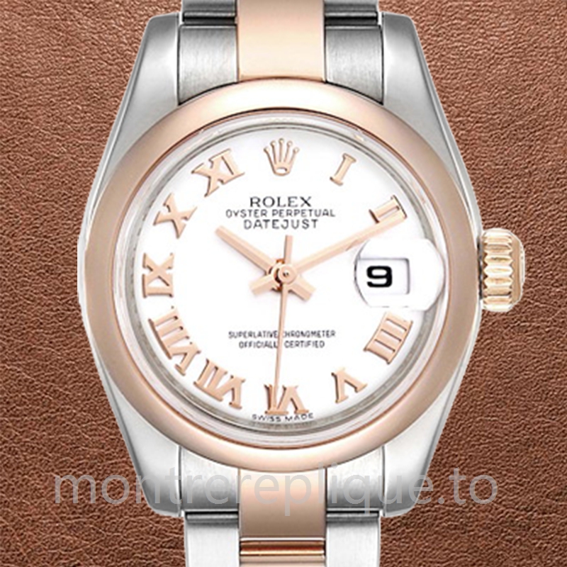 Rolex Datejust 179161 26mm Dames Doré rose Regardez