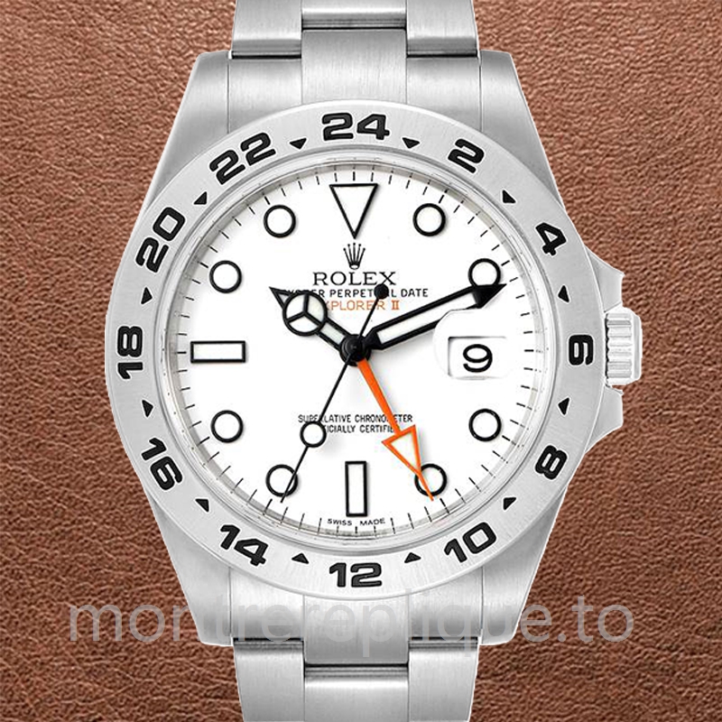 Rolex Explorer m216570-0001 42mm Pour des hommes Bracelet Huître Argenté