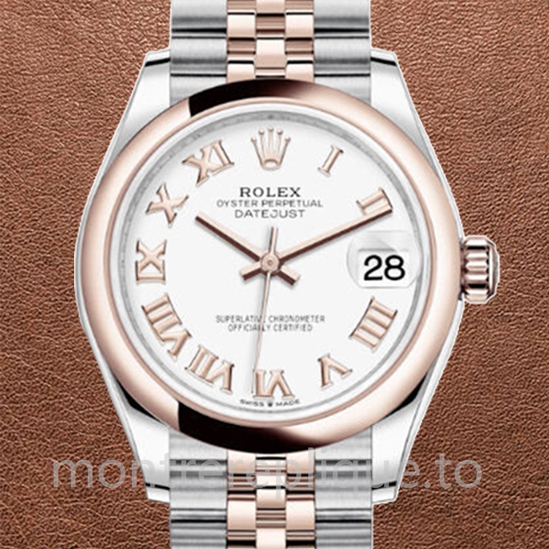 Rolex Datejust m278241-0002 Dames 31mm Cadran blanc Regardez