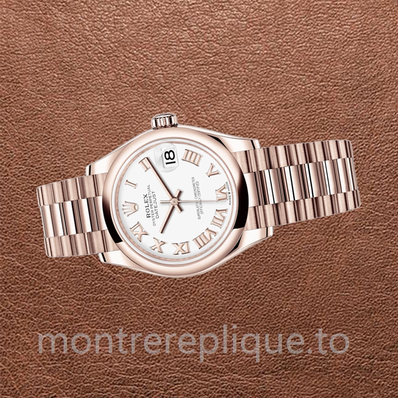 Rolex Datejust 31mm Dames m278245-0018 Doré rose - Image 3