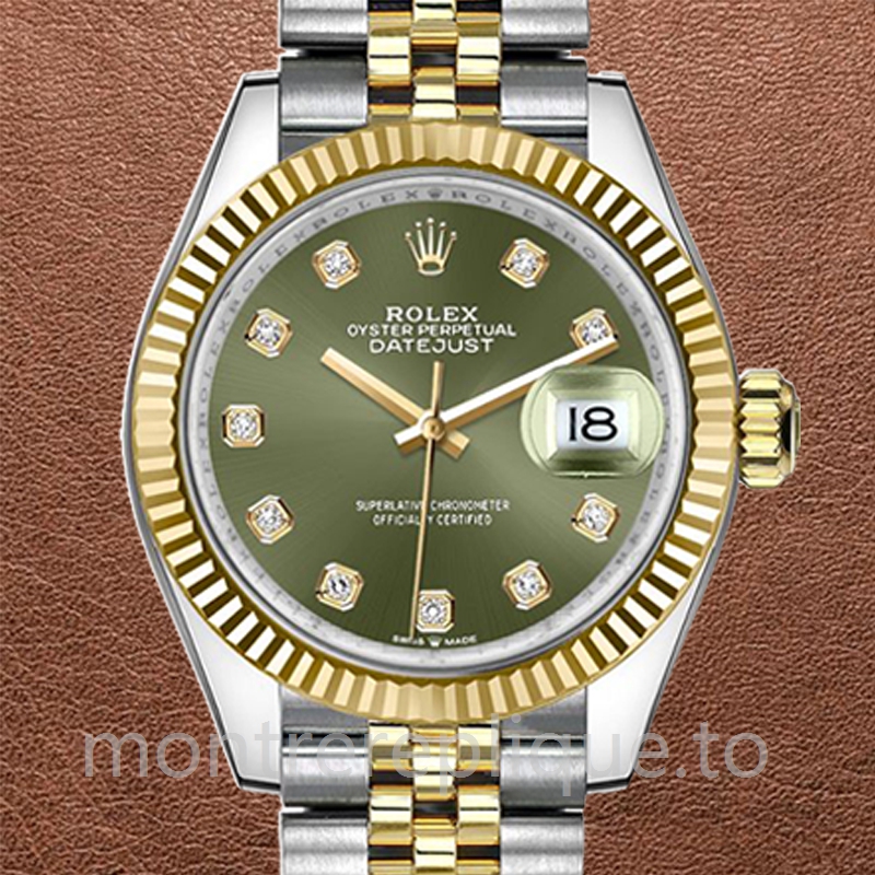 Rolex Datejust Dames m278273-0030 31mm Regardez Bracelet Jubilé