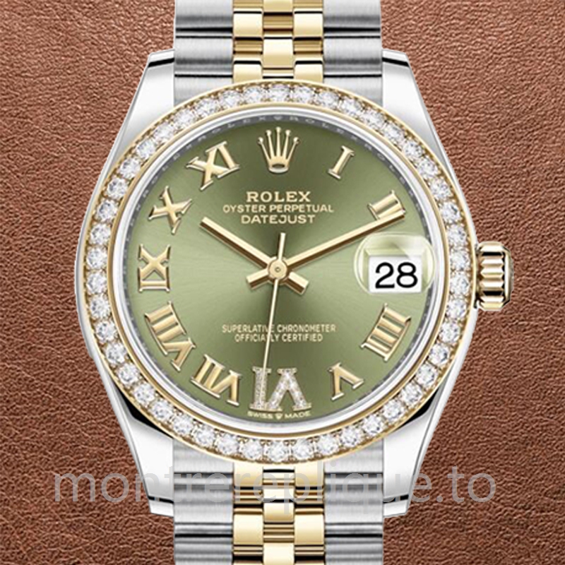 Rolex Datejust Dames m278383rbr-0016 31mm Bracelet Jubilé