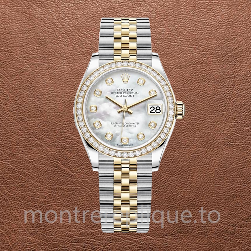 Rolex Datejust 31mm Dames m278383rbr-0028 Bracelet Jubilé - Image 2