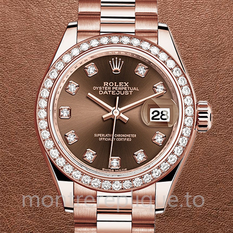 Rolex Datejust Dames 279135rbr-0017 28mm Regardez