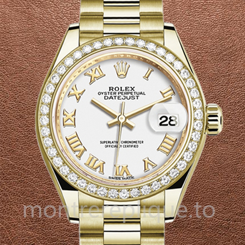 Rolex Datejust Dames 28mm m279138rbr-0031 Président Bracelet