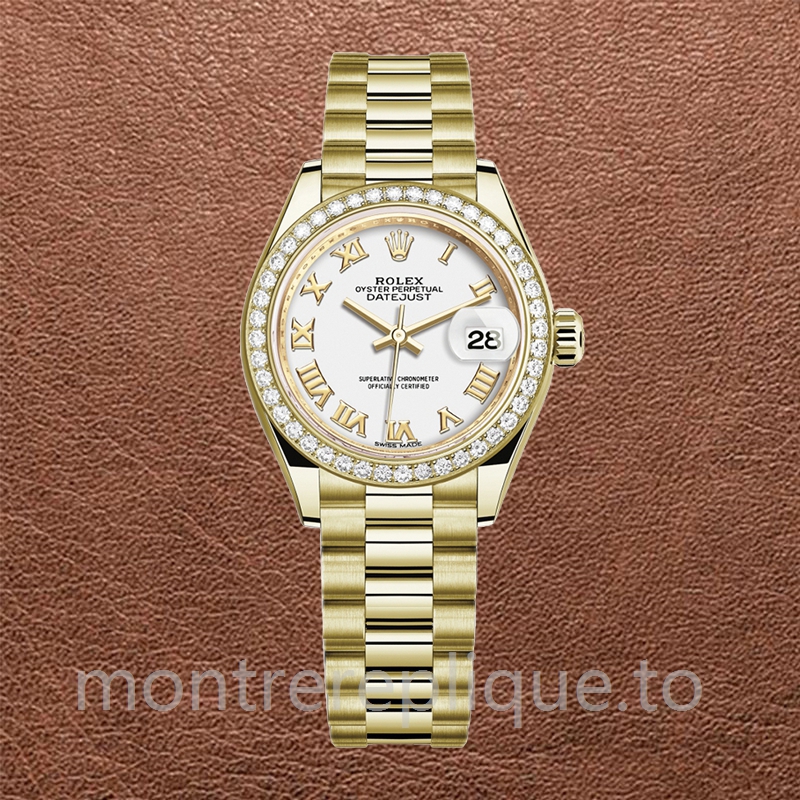 Rolex Datejust Dames 28mm m279138rbr-0031 Président Bracelet - Image 2
