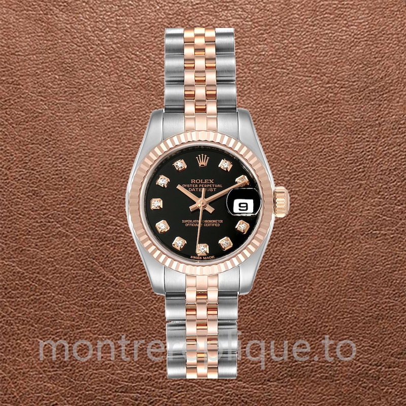 Rolex Datejust 279171 28mm Dames Cadran noir Regardez - Image 2