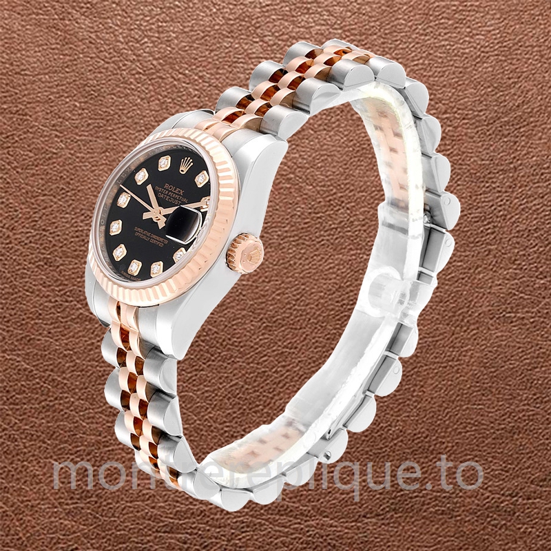Rolex Datejust 279171 28mm Dames Cadran noir Regardez - Image 3