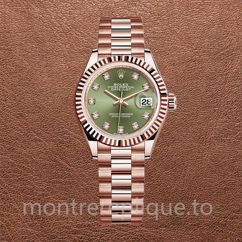 Rolex Datejust 28mm Dames m279175-0009 Automatique Regardez - Image 2