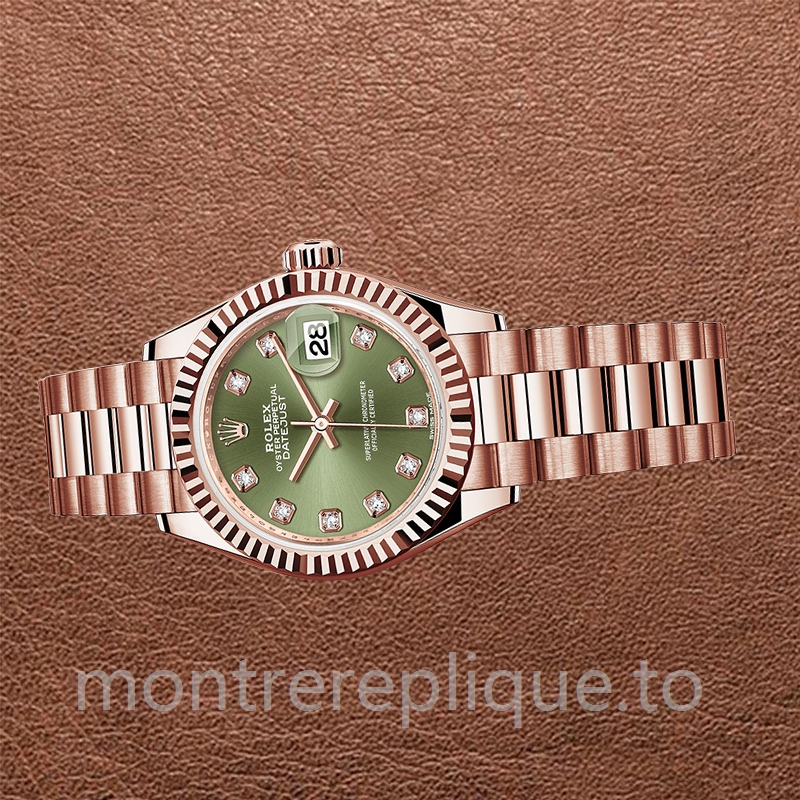 Rolex Datejust 28mm Dames m279175-0009 Automatique Regardez - Image 3
