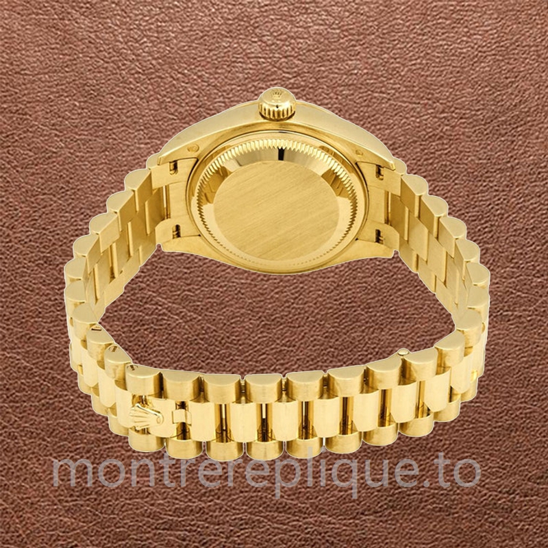Rolex Datejust Dames 28mm m279178-0025 Cadran en nacre Ton d'or - Image 4