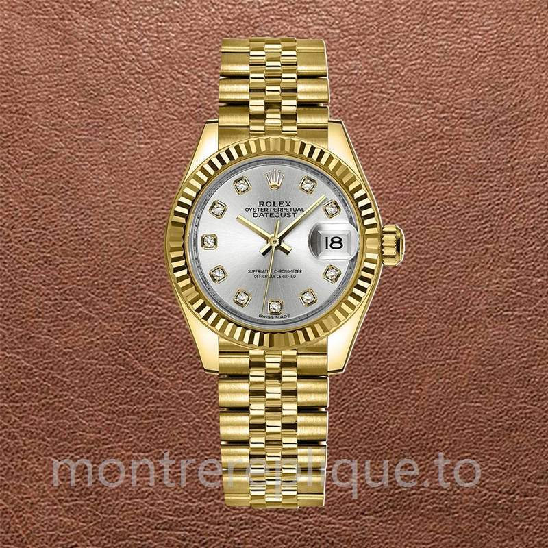 Rolex Datejust Dames m279178-0015 28mm Président Bracelet/Bracelet Jubilé - Image 5